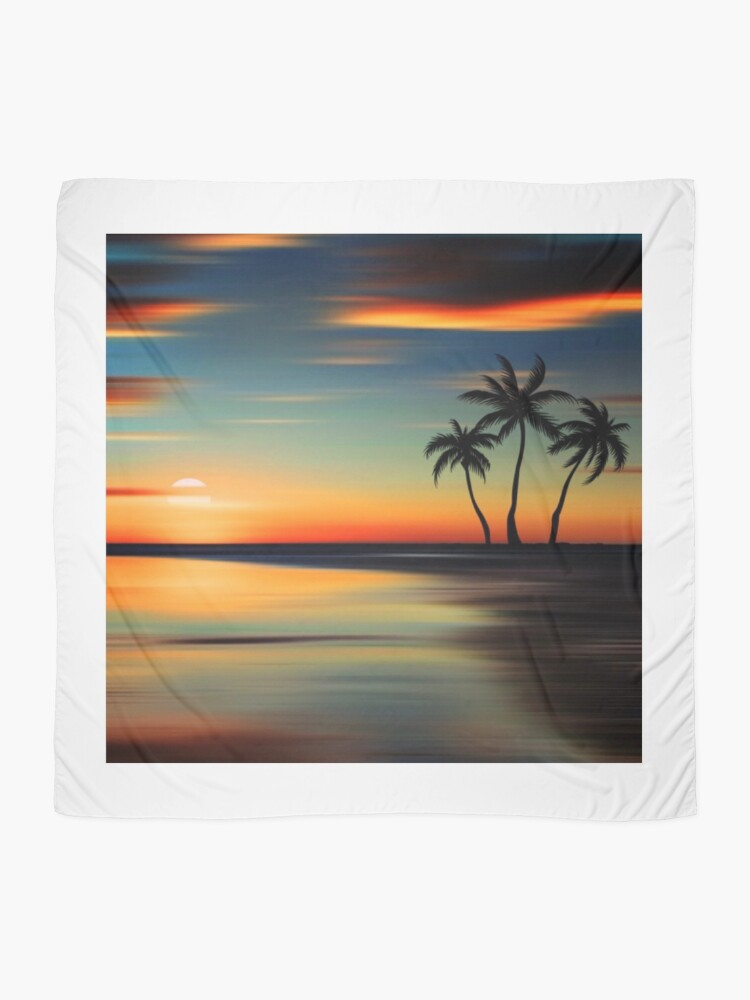 Thumbnail 2 of 3, Scarf, Sun Set designed and sold by jayron88.