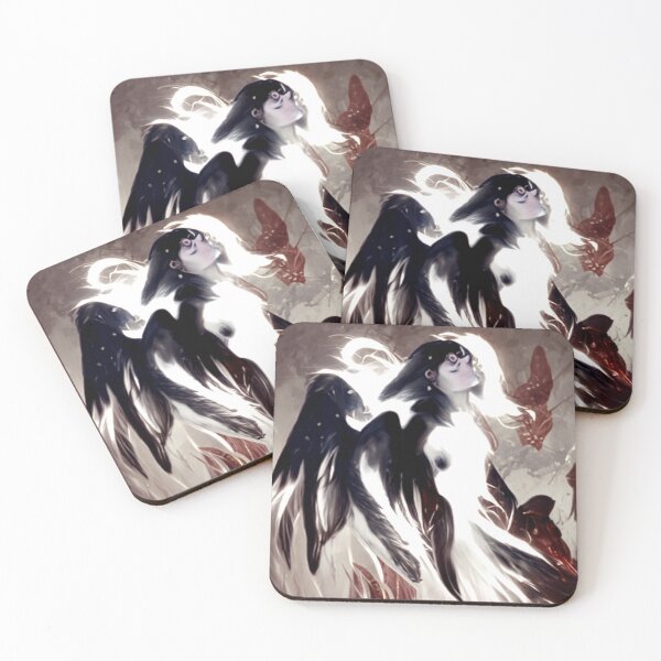 Item preview, Wings of Fire Black Angel designed and sold by DigitalARTc.