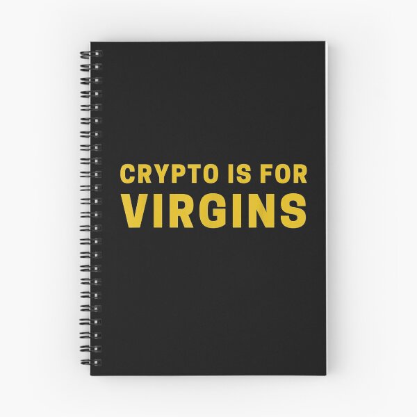 Artikelvorschau, Crypto Is For Virgins Funny Cryptocurrency Jokes T-Shirt entworfen und verkauft von Acton-Maran.