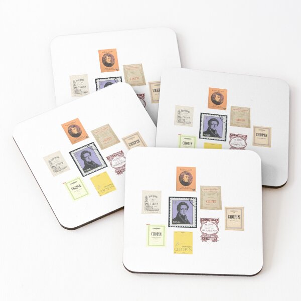 Item preview, Chopin Sticker Pack designed and sold by heliotrope.