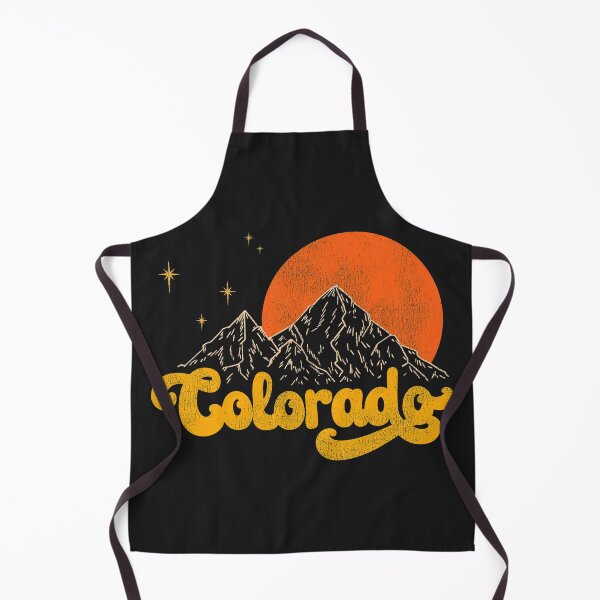 Aperçu de l'œuvre Vintage State of Colorado Mid Century Distressed Aesthetic créée et vendue par ourkid.