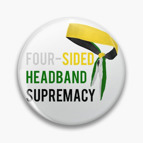Item preview, Four-Sided Headband Supremacy designed and sold by off-broom-art.