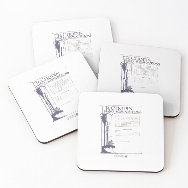 Item preview, Chopin Lavender Compositions designed and sold by heliotrope.