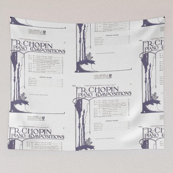 Item preview, Chopin Lavender Compositions designed and sold by heliotrope.