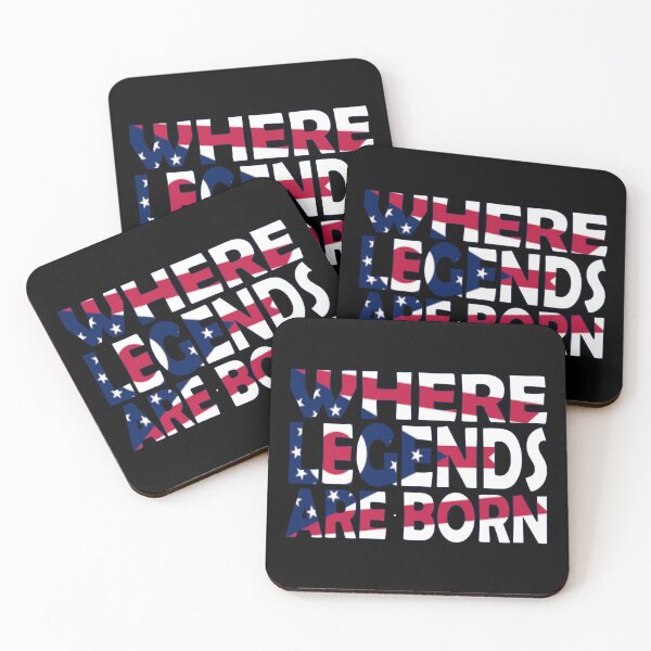 Item preview, Ohio Flag - Where Legends Are Born in Columbus designed and sold by Quotes-I-Wear.