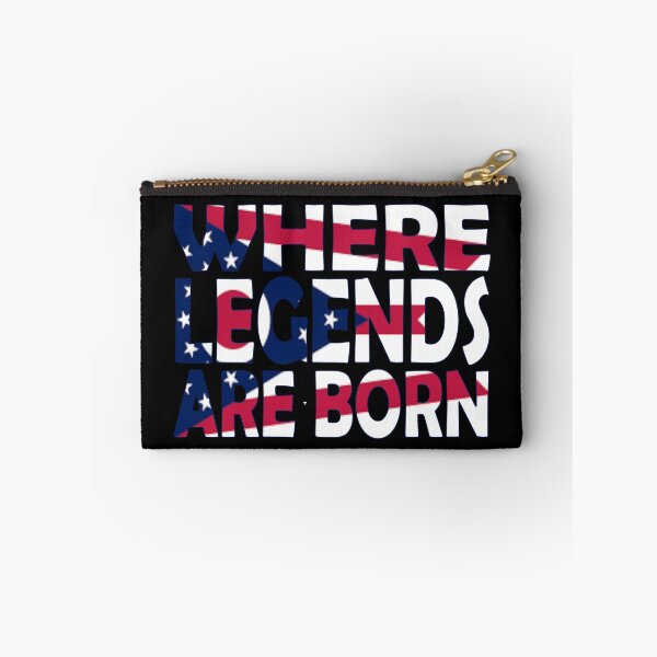 Item preview, Ohio Flag - Where Legends Are Born in Columbus designed and sold by Quotes-I-Wear.