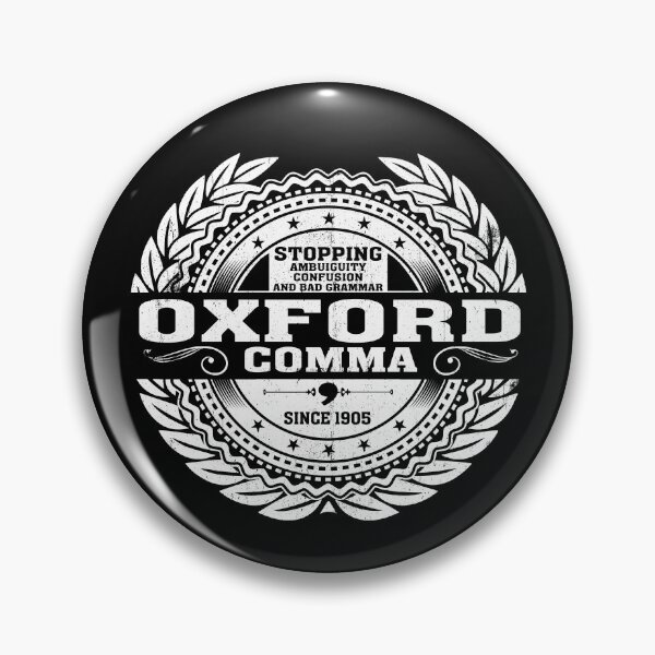 Item preview, Oxford Comma Since 1905 Funny English Grammar Nerd Gift Gear designed and sold by DynamicDesign.