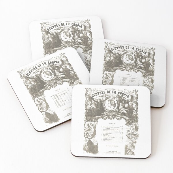 Item preview, Chopin Beige Compositions designed and sold by heliotrope.