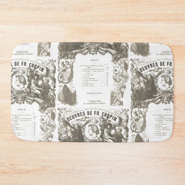 Item preview, Chopin Beige Compositions designed and sold by heliotrope.