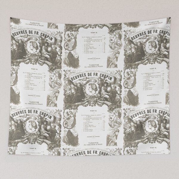 Item preview, Chopin Beige Compositions designed and sold by heliotrope.