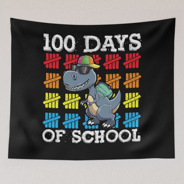 Item preview, 100 Days Of School T Rex Dinosaur Kids Boys  designed and sold by PedroxFigueroa.