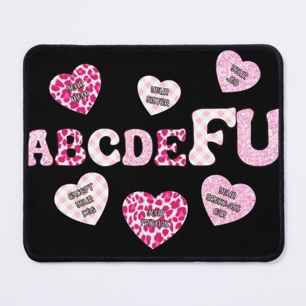 Item preview, Abcdefu designed and sold by pnkpopcorn.