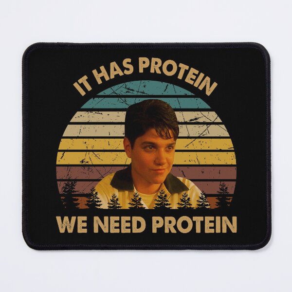 Item preview, It has protein we need protein art character poster designed and sold by GabCunha5210.