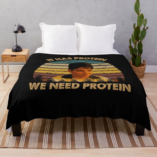 Item preview, It has protein we need protein art character poster designed and sold by GabCunha5210.