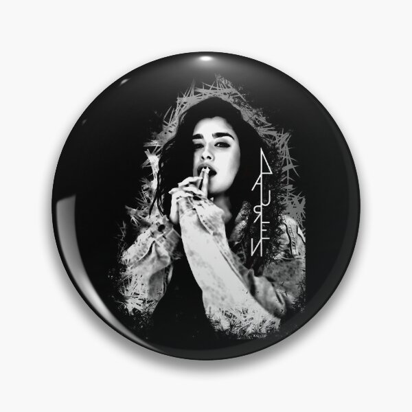 Item preview, Lauren Jauregui black and white logo Classic designed and sold by browerhnmatt.