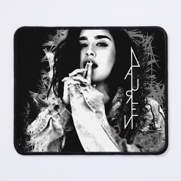 Item preview, Lauren Jauregui black and white logo Classic designed and sold by browerhnmatt.