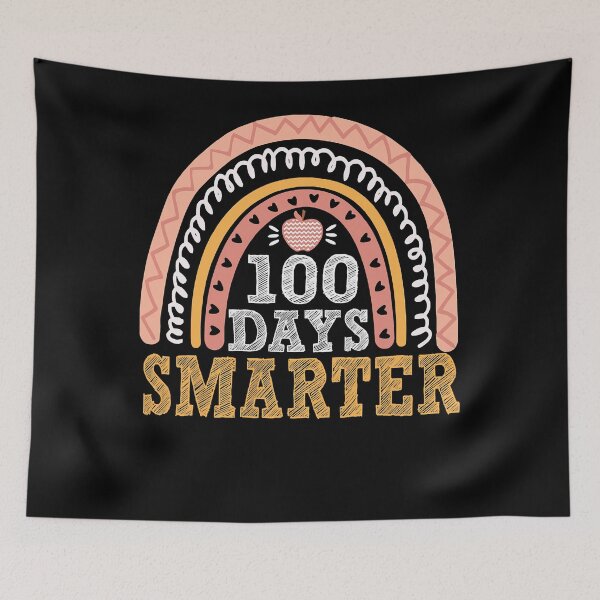 Item preview, 100 Days Smarter 100th Day Of School Rainbow  designed and sold by OscarBernal.