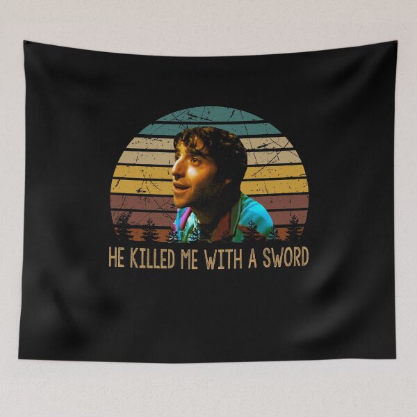 Item preview, He killed me with a sword character poster designed and sold by GabCunha5210.