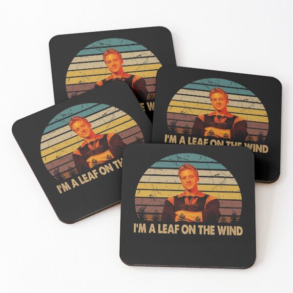 Item preview, I'm a leaf on the wind Hoban Washburne smile poster designed and sold by GabCunha5210.