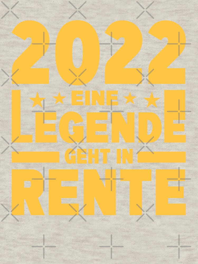 2022 eine Legende geht in Rente Pullover