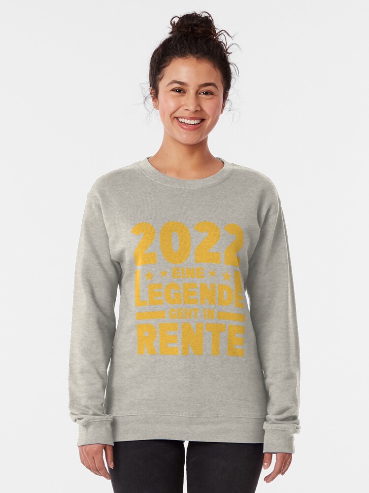 2022 eine Legende geht in Rente Pullover