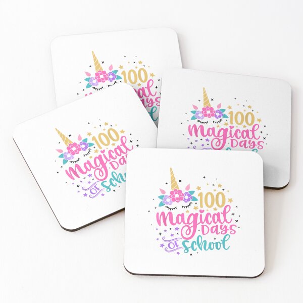 Item preview, 100 Magical Days of School Unicorn Teacher designed and sold by richardmatthew.