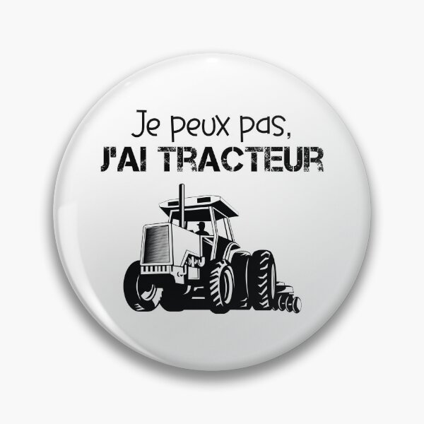 Item preview, Je peux pas, j'ai tracteur designed and sold by theluckstore.