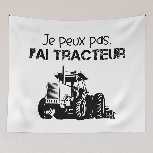 Item preview, Je peux pas, j'ai tracteur designed and sold by theluckstore.