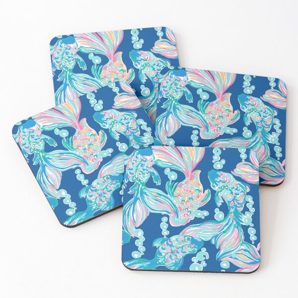 Item preview, fish lily blue designed and sold by catherinebinson.