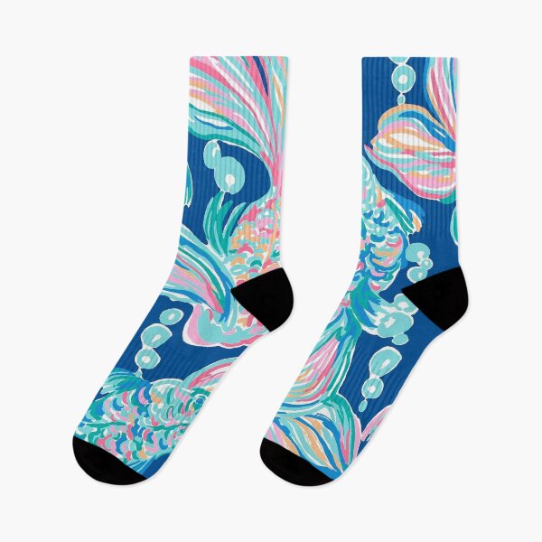 Item preview, fish lily blue designed and sold by catherinebinson.