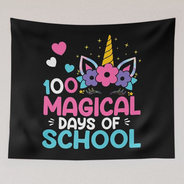 Artikelvorschau, 100. Tag des Kindergarten-Shirts für Mädchen 100 magische Tage entworfen und verkauft von PedroxFigueroa.