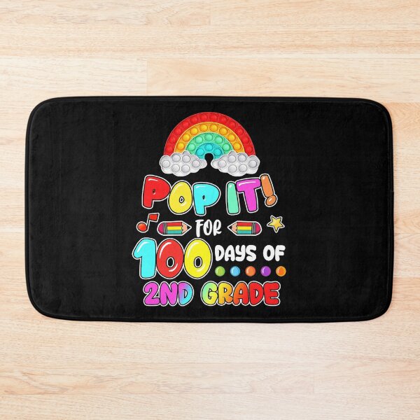 Item preview, 100th Day Of School Pop It 100 Days Of 2nd Grade Fidget Toy  designed and sold by MichaelxHarvey.