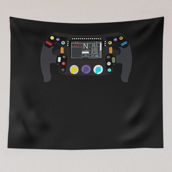 Item preview, Formula 1 Steering Wheel Classic T-Shirt designed and sold by heleilliamssd.