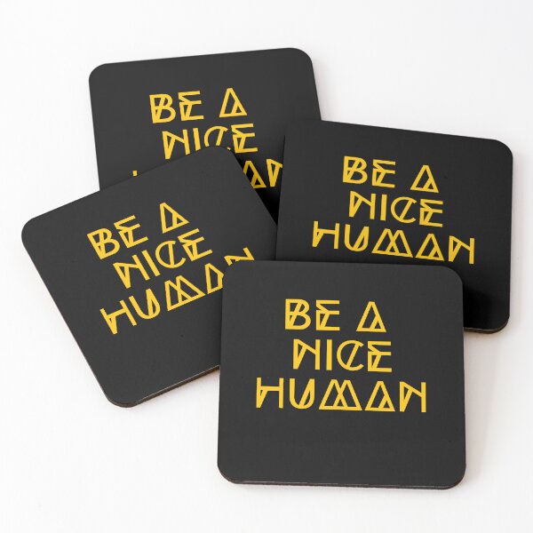 Item preview, Be a Nice Human designed and sold by Peter Stawicki.