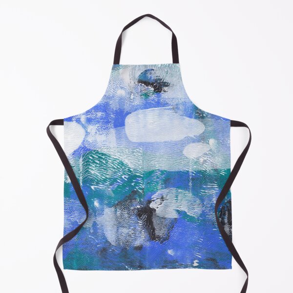 Item preview, Abstract Seascape in Blue & White designed and sold by 40degreesSouth.