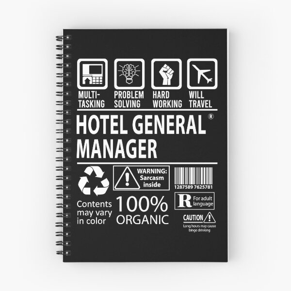 Item preview, Hotel General Manager T Shirt - MultiTasking Certified Job Gift Item Tee designed and sold by sabinacsnm.