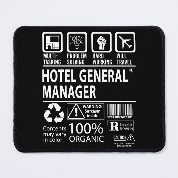 Item preview, Hotel General Manager T Shirt - MultiTasking Certified Job Gift Item Tee designed and sold by sabinacsnm.