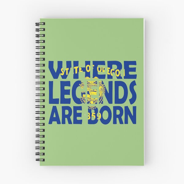 Item preview, Oregon Flag - Where Legends Are Born designed and sold by Quotes-I-Wear.