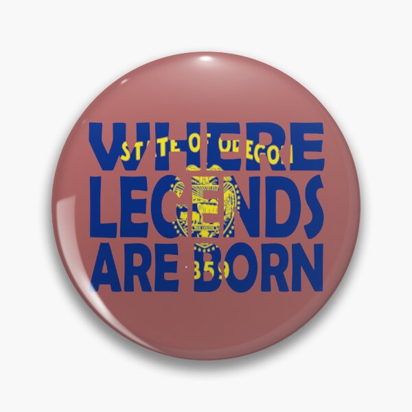 Item preview, Oregon Flag - Where Legends Are Born designed and sold by Quotes-I-Wear.