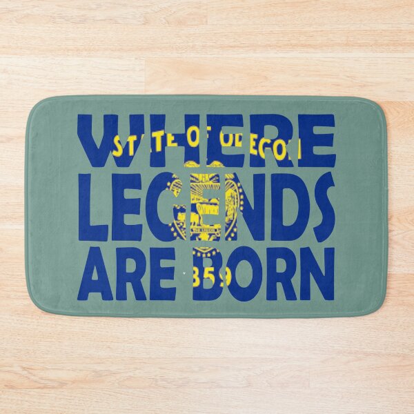 Item preview, Oregon Flag - Where Legends Are Born designed and sold by Quotes-I-Wear.