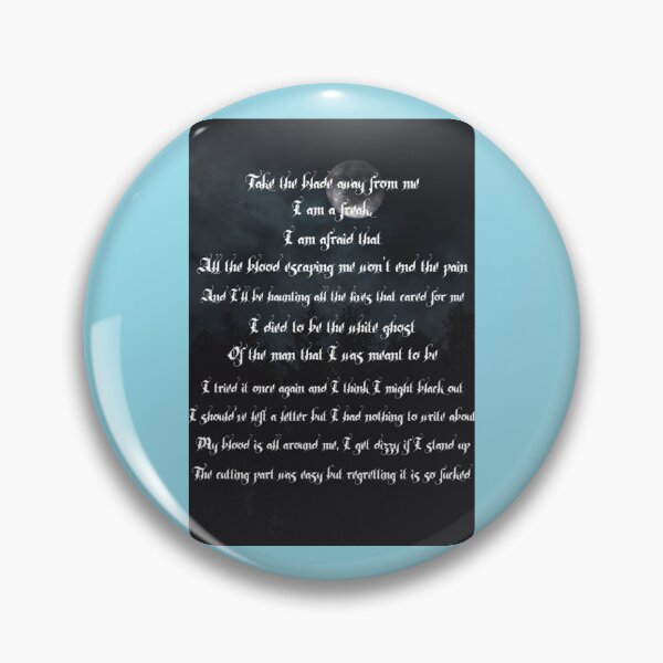 Item preview, Badflower _Ghost_ Lyric Art   designed and sold by ImpressionzNHS.