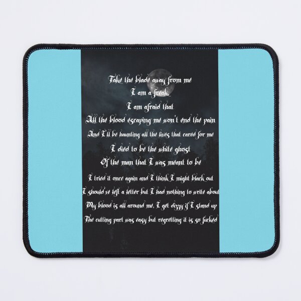 Item preview, Badflower _Ghost_ Lyric Art   designed and sold by ImpressionzNHS.