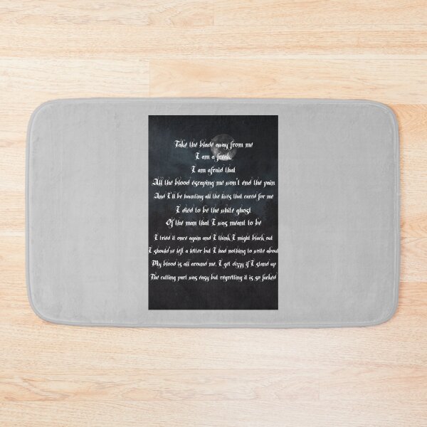 Item preview, Badflower _Ghost_ Lyric Art   designed and sold by ImpressionzNHS.