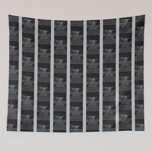 Item preview, Badflower _Ghost_ Lyric Art   designed and sold by ImpressionzNHS.