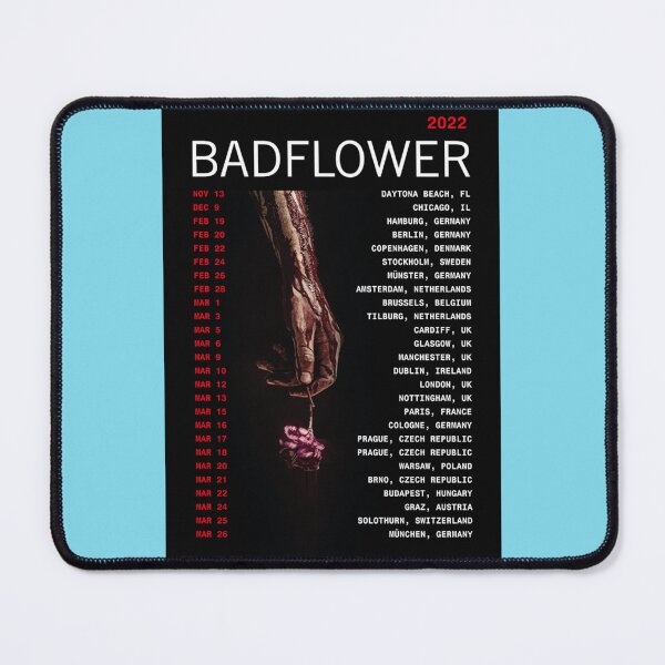 Item preview, BADFLOWER 2022 Tour Dates designed and sold by ImpressionzNHS.