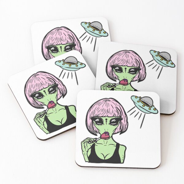 Item preview, Alien Babe designed and sold by ArtworkMary.