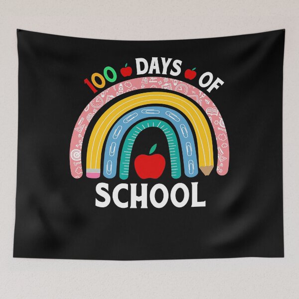 Item preview, 100th Day Of School Teacher Boys Girls 100 Days Boho Rainbow  designed and sold by OscarBernal.