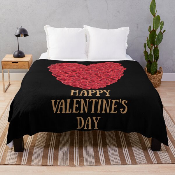 Item preview, Happy Valentines Day Flowers Rose Heart T Shirt designed and sold by Acton-Maran.