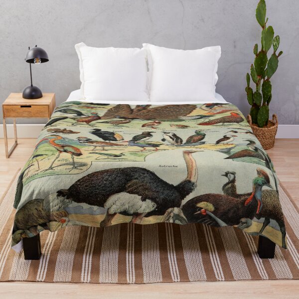 Item preview, Oiseaux Pour Tous by Millot - Vintage Birds Art Reproduction designed and sold by molamode.
