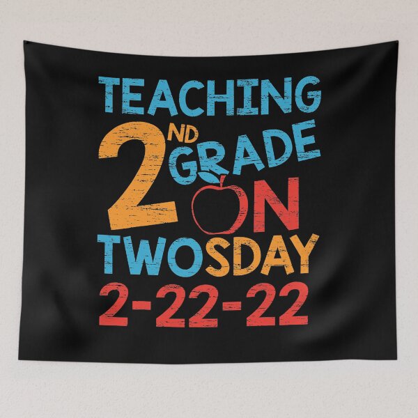 Item preview, 22222 Twosday Shirt Teaching 2ND February 2022 Twosday  designed and sold by JeffreyLittle.
